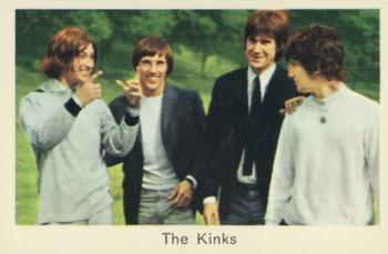 1968 TV68 Popbilder (Dutch Gum Unnumbered) #NNO The Kinks Front