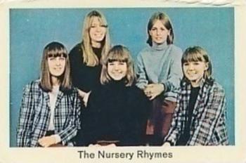 1968 TV68 Popbilder (Dutch Gum Unnumbered) #NNO The Nursery Rhymes Front