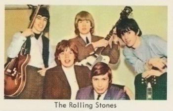 1968 TV68 Popbilder (Dutch Gum Unnumbered) #NNO The Rolling Stones Front