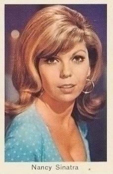 1968 TV68 Popbilder (Dutch Gum Unnumbered) #NNO Nancy Sinatra Front