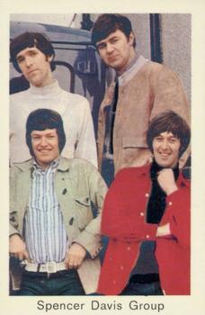 1968 TV68 Popbilder (Dutch Gum Unnumbered) #NNO Spencer Davis Group Front