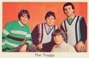 1968 TV68 Popbilder (Dutch Gum Unnumbered) #NNO The Troggs Front