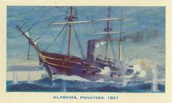 1940 R. & J. Hill Famous Ships #11 The Alabama Front