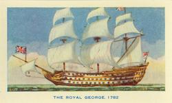 1940 R. & J. Hill Famous Ships #15 The Royal George Front