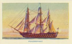 1940 R. & J. Hill Famous Ships #24 The Foudroyant Front