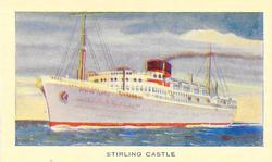 1940 R. & J. Hill Famous Ships #39 R.M.M.V. Sterling Castle Front