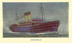 1940 R. & J. Hill Famous Ships #48 The Brussels Front