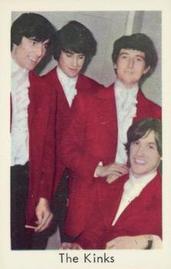 1967 TV67 Popbilder (Dutch Gum Unnumbered) #NNO The Kinks Front