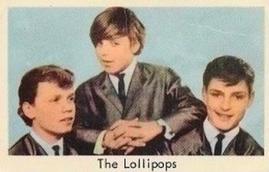 1967 TV67 Popbilder (Dutch Gum Unnumbered) #NNO The Lollipops Front