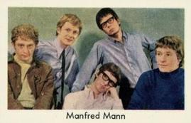 1967 TV67 Popbilder (Dutch Gum Unnumbered) #NNO Manfred Mann Front