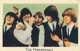 1967 TV67 Popbilder (Dutch Gum Unnumbered) #NNO The Namelosers Front