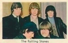 1967 TV67 Popbilder (Dutch Gum Unnumbered) #NNO The Rolling Stones Front