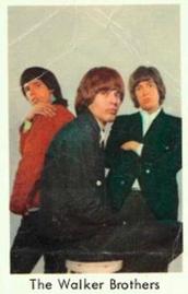 1967 TV67 Popbilder (Dutch Gum Unnumbered) #NNO The Walker Brothers Front