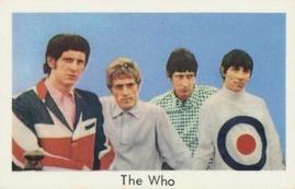 1967 TV67 Popbilder (Dutch Gum Unnumbered) #NNO The Who Front