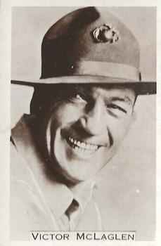 1930 Boys' Cinema Film Stars #2 Victor McLaglen Front