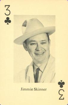 1965 Heather Country Music Playing Cards #3♣️ Jimmie Skinner Front