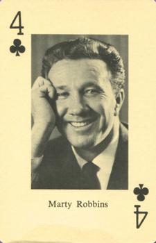 1965 Heather Country Music Playing Cards #4♣️ Marty Robbins Front