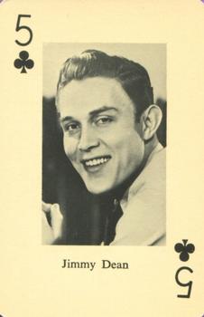1965 Heather Country Music Playing Cards #5♣️ Jimmy Dean Front