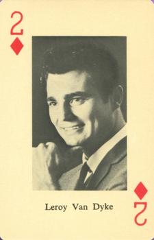 1965 Heather Country Music Playing Cards #2♦️ Leroy Van Dyke Front