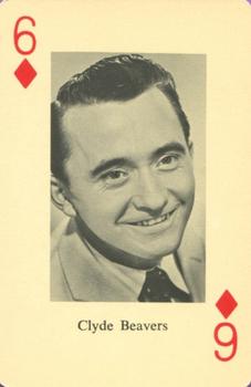 1965 Heather Country Music Playing Cards #6♦️ Clyde Beavers Front