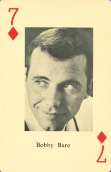 1965 Heather Country Music Playing Cards #7♦️ Bobby Bare Front