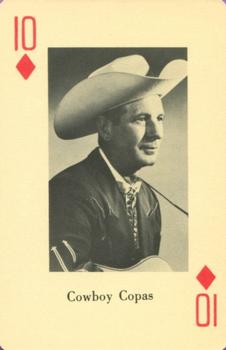 1965 Heather Country Music Playing Cards #10♦️ Cowboy Copas Front