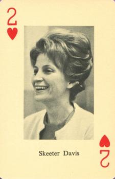 1965 Heather Country Music Playing Cards #2♥️ Skeeter Davis Front