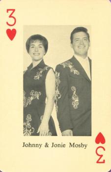 1965 Heather Country Music Playing Cards #3♥️ Johnny Mosby / Jonie Mosby Front