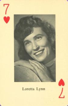 1965 Heather Country Music Playing Cards #7♥️ Loretta Lynn Front
