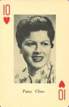 1965 Heather Country Music Playing Cards #10♥️ Patsy Cline Front