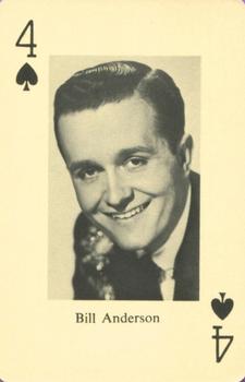 1965 Heather Country Music Playing Cards #4♠️ Bill Anderson Front