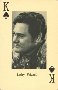 1965 Heather Country Music Playing Cards #K♠️ Lefty Frizzell Front