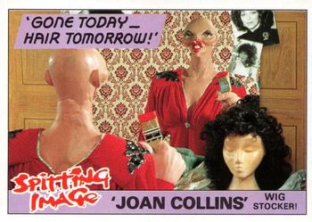 1990 Topps Spitting Image #6 Joan Collins Front