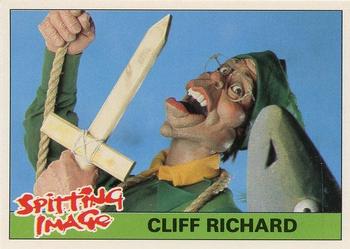 1990 Topps Spitting Image #7 Cliff Richard Front