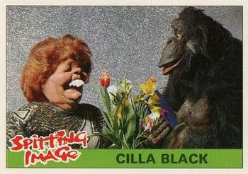1990 Topps Spitting Image #14 Cilla Black Front