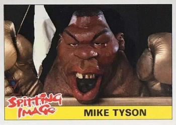 1990 Topps Spitting Image #31 Mike Tyson Front