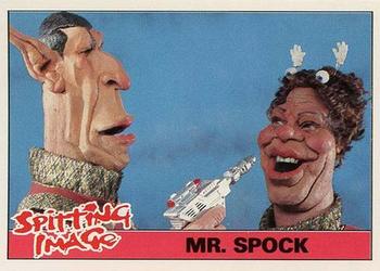 1990 Topps Spitting Image #36 Mr. Spock Front