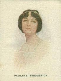 1919 Home Mirror Silk Cinema Stars #NNO Pauline Frederick Front