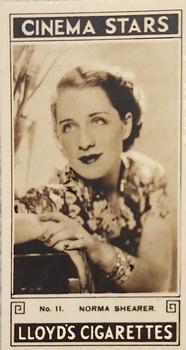 1932 Lloyd's Cinema Stars #11 Norma Shearer Front
