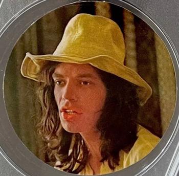 1970 Mister Softee Pop Discs #3 Mick Jagger Front