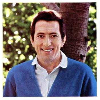 1969 Lord Neilson's Star Cards #3 Andy Williams Front