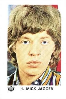 1968 Kras Zvijezde Mikrofona #1 Mick Jagger Front