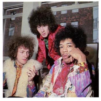1969 Mister Softee's Pop Parade #19 Jimi Hendrix Front