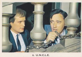1966 Monty Gum TV Shows (Series 1) #6 Man From U.N.C.L.E. Front