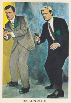 1966 Monty Gum TV Shows (Series 1) #22 Man From U.N.C.L.E. Front