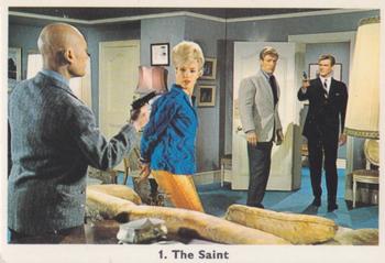 1966 Monty Gum TV Shows (Series 2) #1 The Saint Front