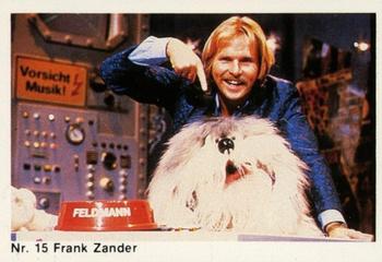 1980 Heinerle Star Parade #15 Frank Zander Front