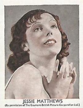 1934 Nile Film Stars #8 Jessie Matthews Front