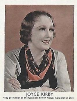 1934 Nile Film Stars #10 Joyce Kirby Front