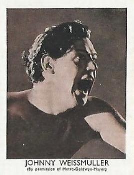 1934 Nile Film Stars #20 Johnny Weissmuller Front